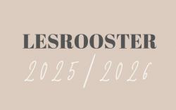 Lesrooster 2025/2026